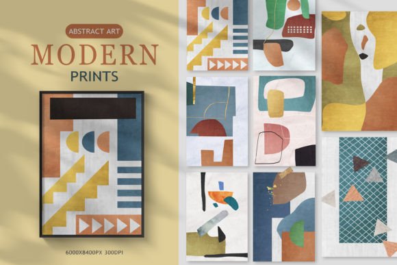 Download Modern Abstract Art Prints, Wall Art, - Print Collection