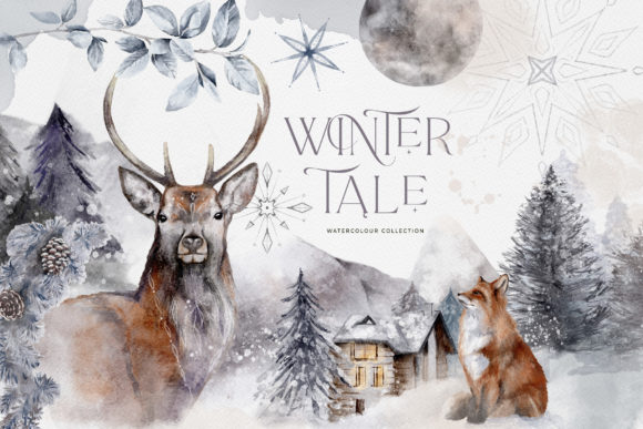 Download Winter Illustrations Clip Art Watercolor - Premium Resources