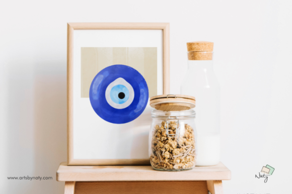 Download Evil Eye Printable Art Abstract Painting - Print Collection