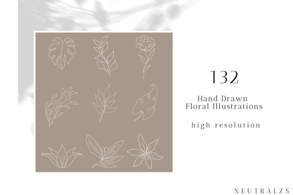 Download Flower Clipart Abstract Shapes Bundle - Flow Collection