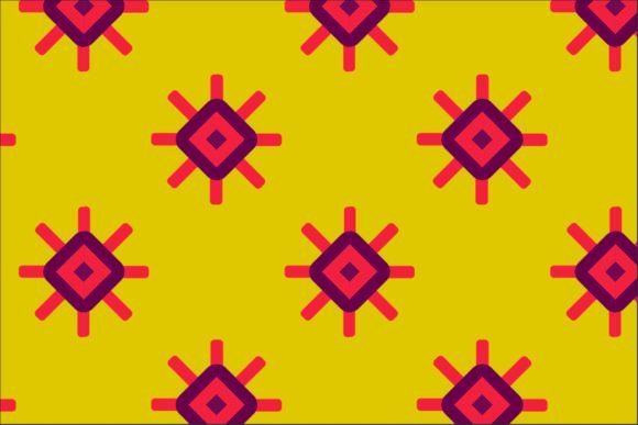 Download Geometric Random Star Flower, Background - Flow Collection