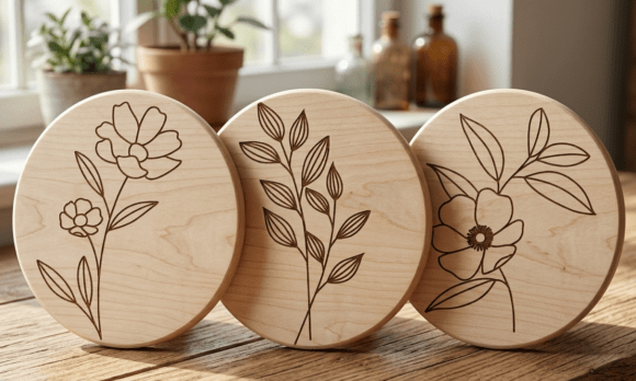 Download Flowers and Leaves Botanical Line SVG - Flow Collection