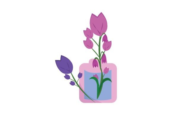 Download Pretty Flowers in Vase Vector Art - Flow Collection