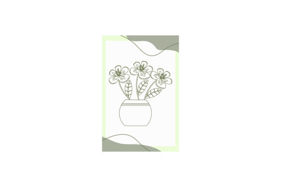Download Modern Flowers Card Summer - Flow Collection