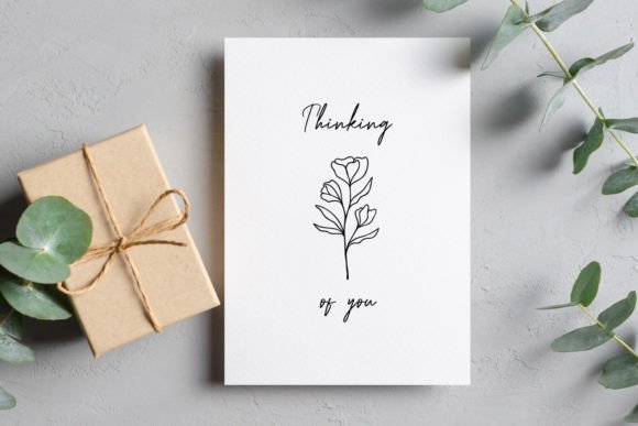 Download Thinking of You Printable Greeting Card - Print Collection