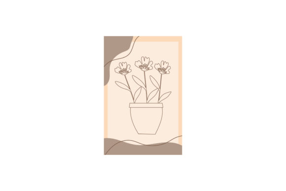 Download Modern Flowers Card Summer - Flow Collection