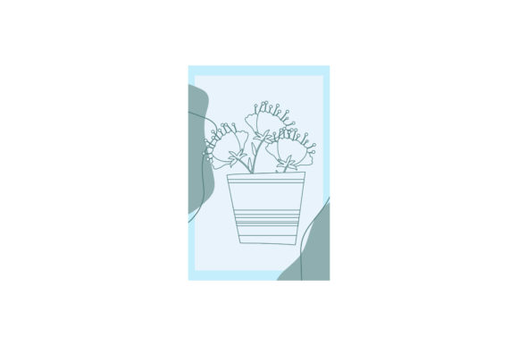 Download Modern Flowers Card Nature - Flow Collection