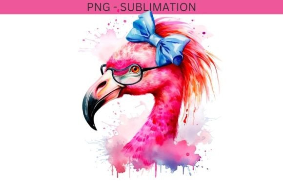 Download Tropical Pink Flamingo Digital Prints - Print Collection