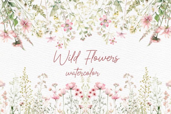 Download Wild Flowers Clipart Field Meadow Flower - Flow Collection