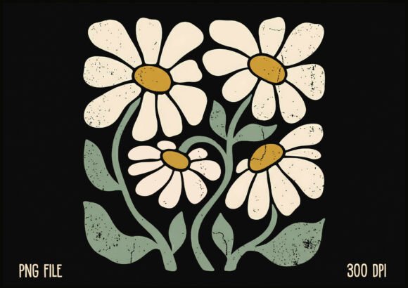 Download Vintage Daisy Flower Shirt - Flow Collection