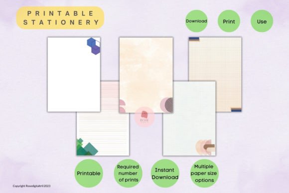 Download Printable Stationery Papers Forms - Print Collection
