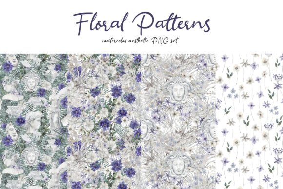Download Flowers &amp; Sculptures Fine Art Patterns - Flow Collection