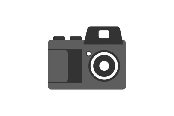 Download Vintage Camera with Simple Shapes Flat M - Flat Collection