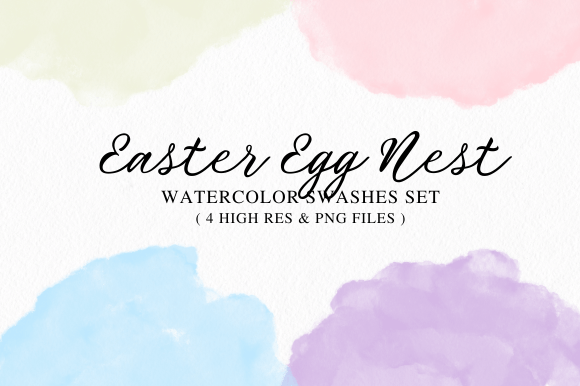 Download Easter Egg Nest Brush Strokes - Brush strokes Collection