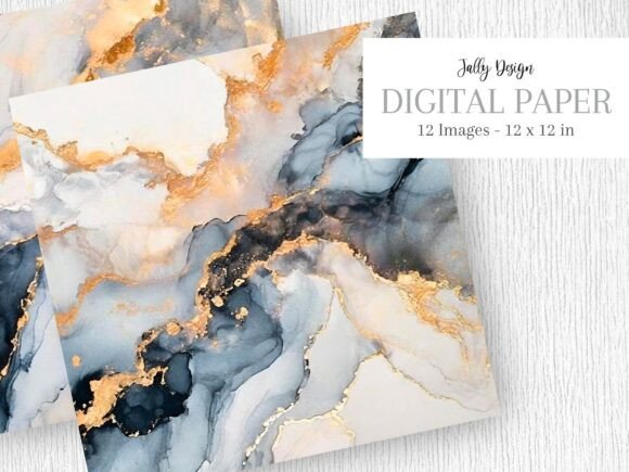 Download Elegant Navy Blue Alcohol Ink Background - Navy blue Collection
