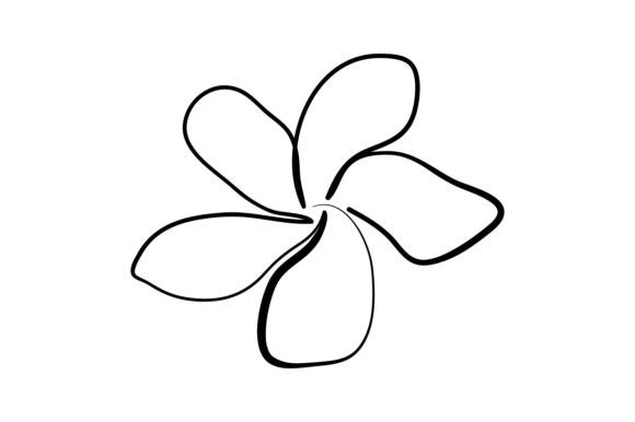 Download Flower One Line  Drawing Minimalism Art. - Flow Collection